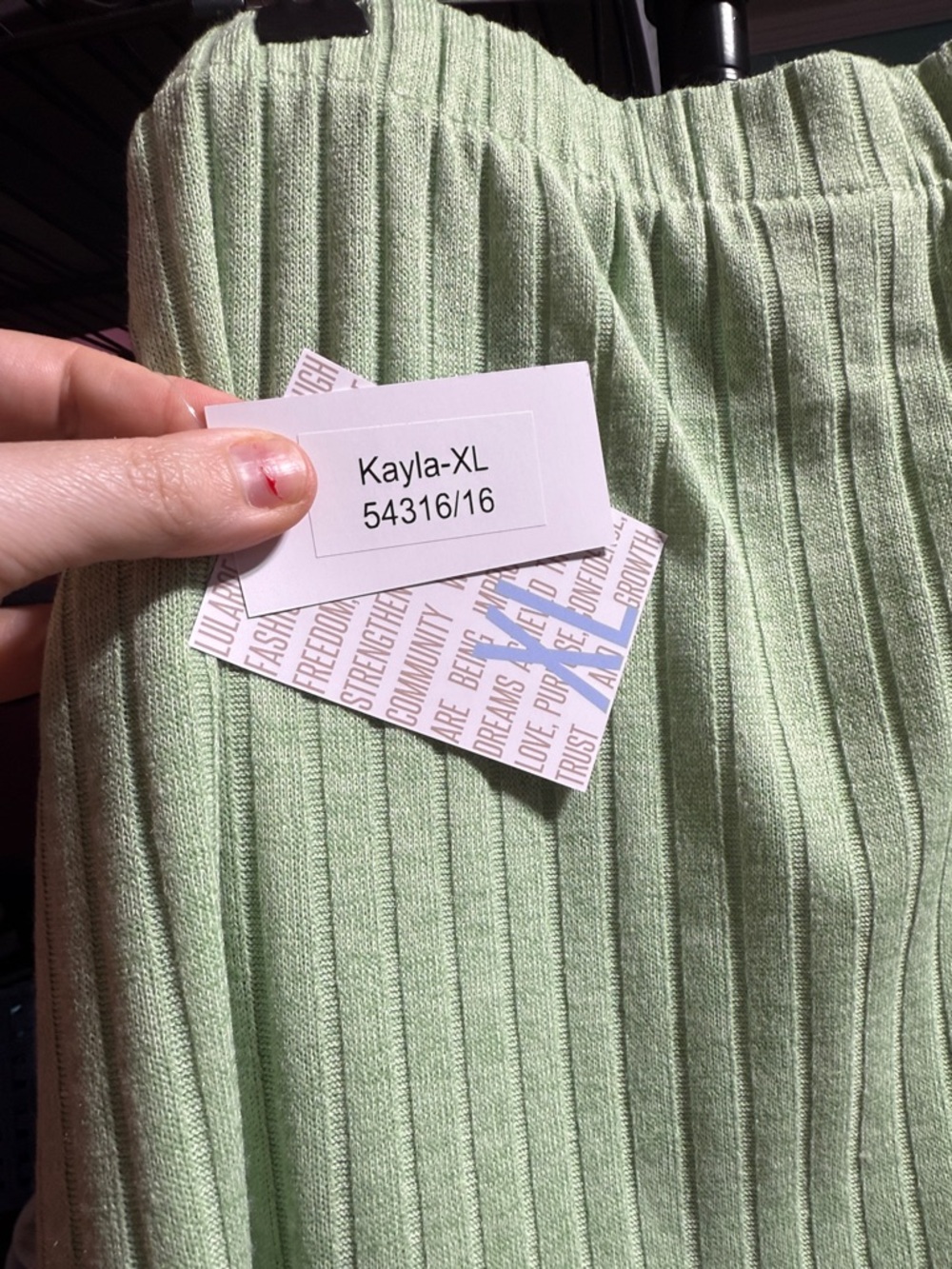 Lularoe Kayla xl nwt - Picture 4 of 5